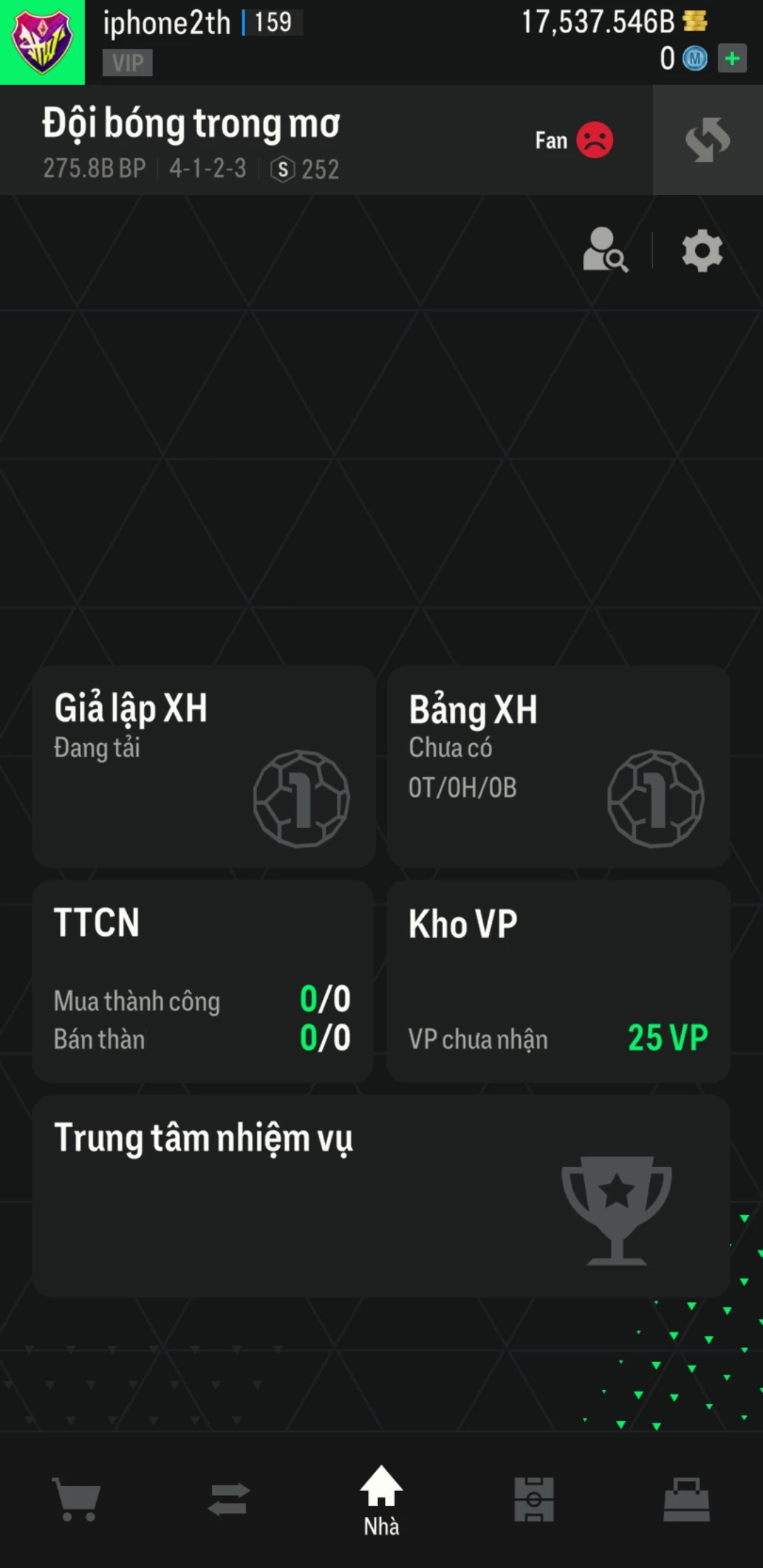 Ảnh ACC mở thẻ (LOẠI SVIP) gồm 1300+ đến 1600+ thẻ cầu thủ từ Siêu sao đến Miền núi các loại. Có sẵn BP trắng từ 12.000 tỷ BP đến 18.000 tỷ BP